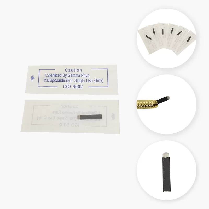 BoLin-Tattoo Needle Cartridges Black Disposable Permanent Makeup Needle-1
