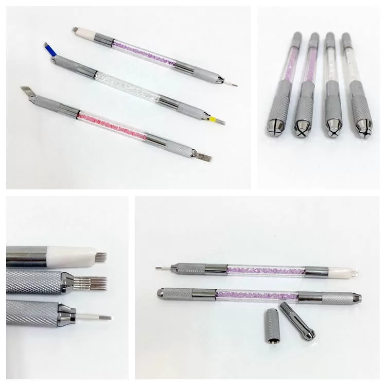 BoLin-Microblading Manual Pen Durable Two Sided Manual Eyebrow Pen-2